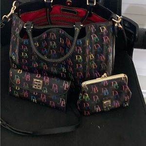 Dooney DB75 Multi color Brenna